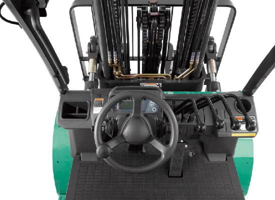 Sistem Kenyamanan Forklift Mitsubishi