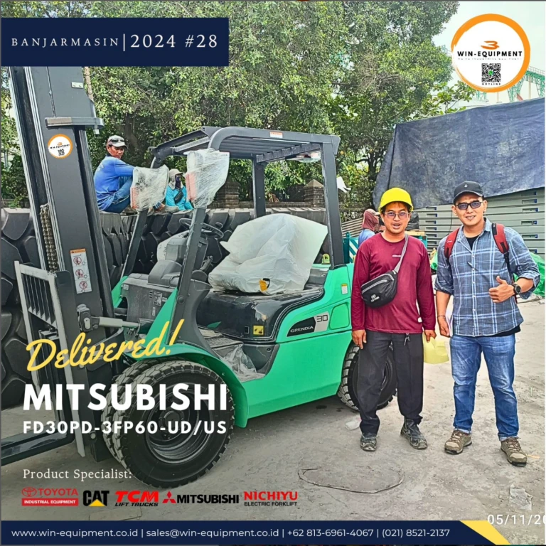 Forklift Diesel Mitsubishi GRENDIA FD30PD-3FP60-UD:US Forklift Diesel Mitsubishi GRENDIA FD30PD-3FP60-UD:US