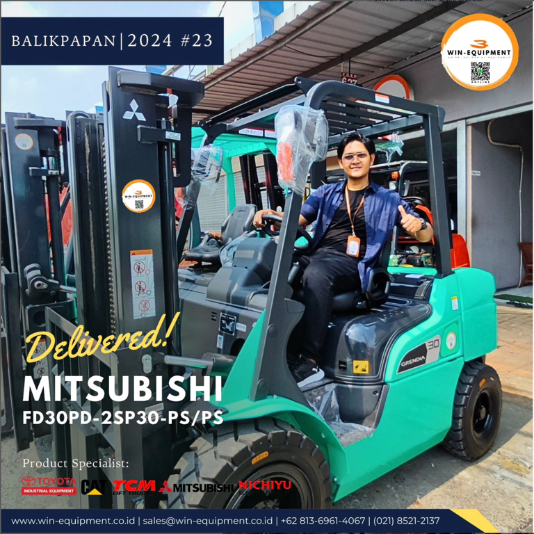Forklift Diesel Mitsubishi Grendia New Series 2024 FD30PD-2SP30-PS:PS