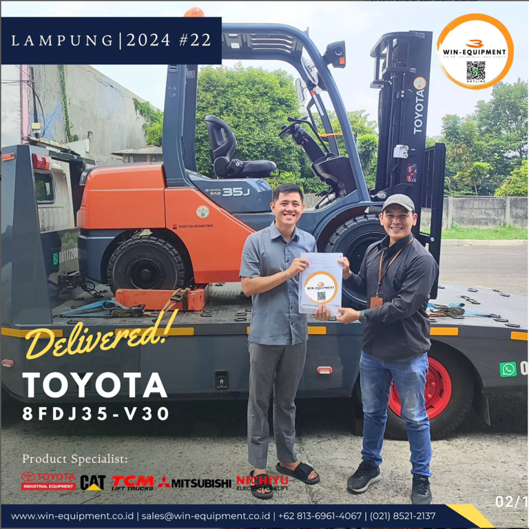 Forklift Diesel Toyota 8FD35N-V30
