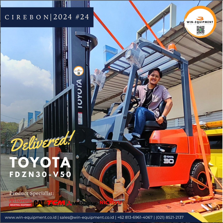 Forklift Diesel Toyota FDZN30-V50 Forklift Diesel Toyota FDZN30-V50